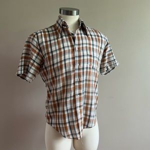 Vintage Plaid Button Down
